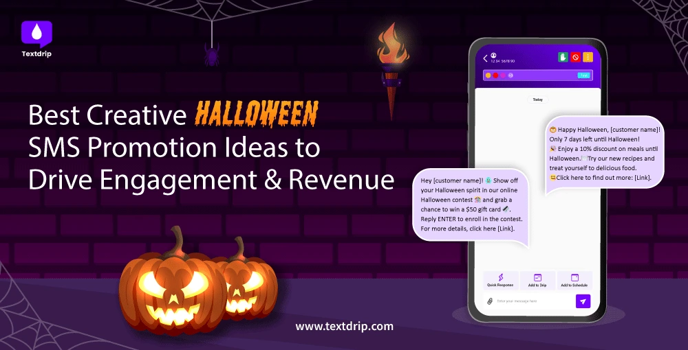 Best Creative Halloween SMS Marketing Ideas to Drive Engagement and Revenue